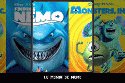 2 Games in 1 Monstres Cie Le Monde de Nemo
